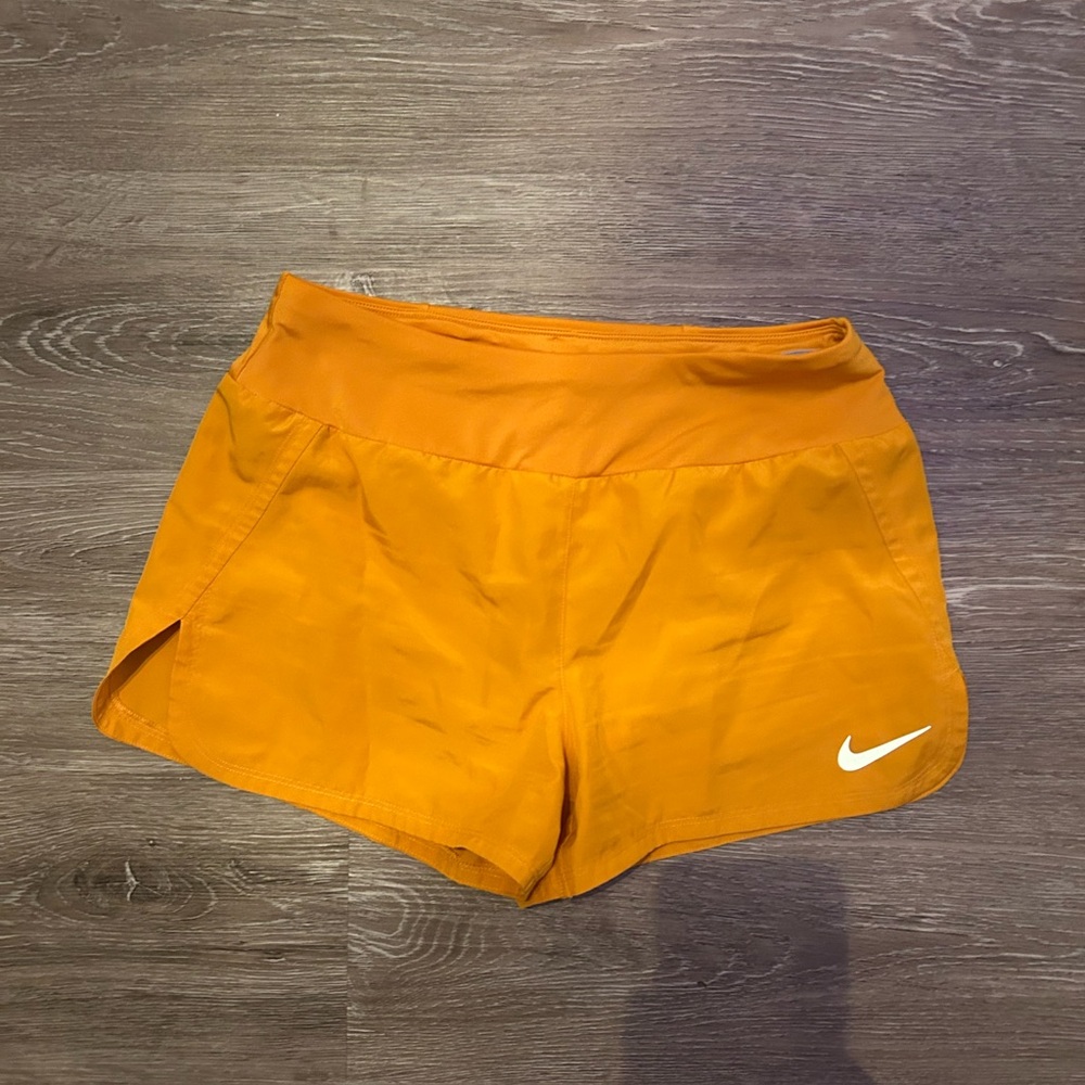 Nike Orange Athletic Shorts